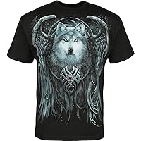 Spiral - Wolf Spirit - T-Shirt Black