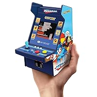 My Arcade MEGA Man Micro Player Pro: Mega Man Titles 1 Through 6, Fully Playable Arcade Machine, 6.75 Inch Collectible, Full Color