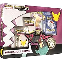 Pokémon | Celebrations Collection Dragapult Prime | Card Game | Ages 6+ | 2 Players | 10+ Minutes Playing Time