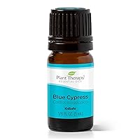 Plant Therapy Blue Cypress Essential Oil 5 mL (1/6 oz) 100% Pure, Undiluted, Therapeutic Grade