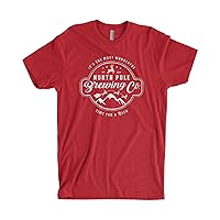 Threadrock Men's North Pole Brewing Co Faux Brewery Logo T-Shirt
