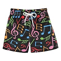 Monkey Boys Swim Trunks for 2-14 Years Swim Beach Shorts Baby Kids Swimwear