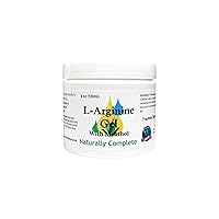 L-Arginine with Menthol 4 oz. Jar - Non-GMO - Soy-Free - Paraben Free - Made in The USA