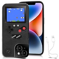 Game Phone Case, 168 Built-in Small Video Games, Black, Compatible with iPhone 11 Pro