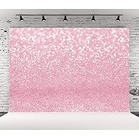 Lofaris Pink Bokeh Photography Backdrop Shinny Spots Sparkle Abstract Halos Background Newborn Baby Shower Birthday Party Supplies Portrait Photo Booth Prop 10X7FT