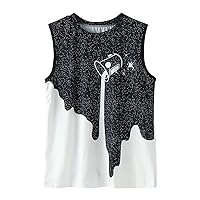 Thermal Shirt 5t Boys Teen Big Kids Girls Boys Summer 3D Print T Shirt Blouse Sleeveless Vest Tops Toddler Boys