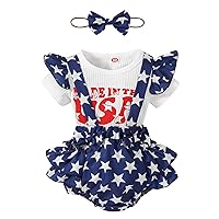 2PCs Baby Girls Leopard Romper Ruffle Cap Sleeves Bodysuit with Headband Clothes Outfit Set