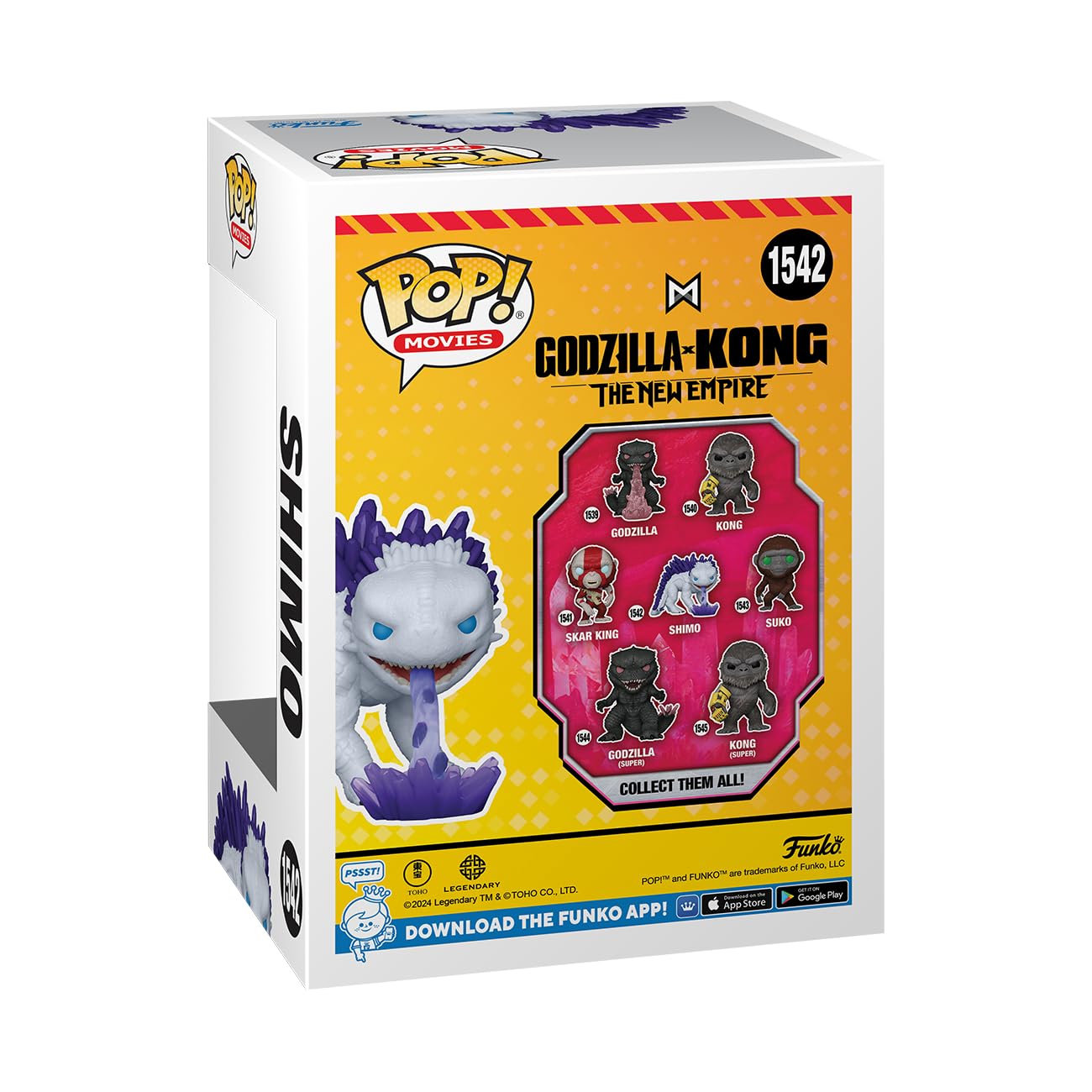 Funko Pop! Movies: Godzillla x Kong: The New Empire - Shimo with Ice-Ray