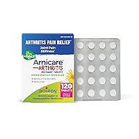 Arnicare Arthritis Tablets for Arthritis Pain Relief, Joint Soreness, and Rheumatic Pain - 120 Tablets (2 Pack of 60)
