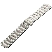 Tissot unisex-adult Stainless Steel Watch Strap Silver/Rose Gold T605033551