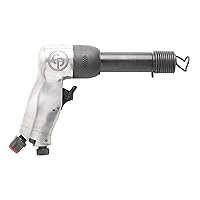 Chicago Pneumatic CP714 - Air Hammer, Welding Equipment Tool, Construction, 0.401 Inch (10.2mm), Round Shank, Pistol Handel, Stroke 3.15 in / 80 mm, Bore Diameter 0.55 in/14 mm - 2000 Blow Per Minute