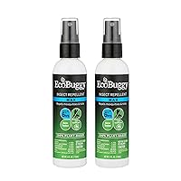 EcoBuggy MAX Mosquito & Tick Repellent Spray, Plant-Based DEET-Free Formula, Extra Long-Lasting with HTR Technology, 4 fl oz (Pack of 2)