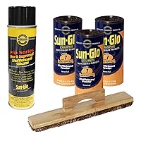 Sun-Glo 3 Cans #7 Shuffle Alley Wax, Sweep, Silicone Spray
