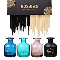 HOSSIAN Essential Oil Reed Diffuser-Diffuser Sticks-Diffuser Bottles