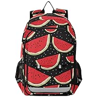 ALAZA Watermelon Polka Dot Backpack Bookbag Laptop Notebook Bag Casual Travel Trip Daypack for Women Men Fits 15.6 Laptop