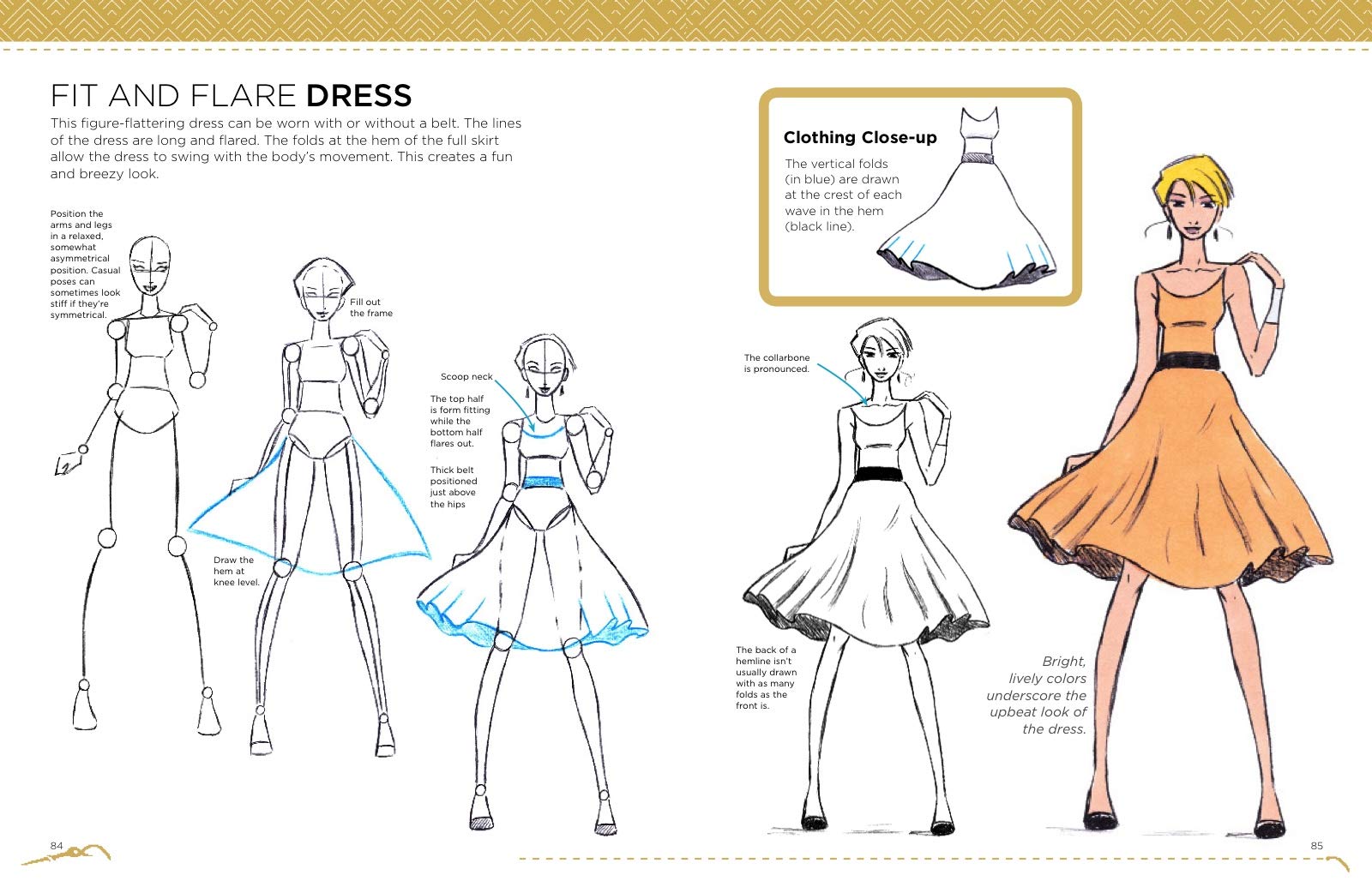 The Beginner's Fashion Design Studio: Easy Templates for Drawing Fashion Favorites