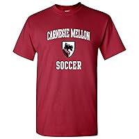 NCAA Arch Logo Soccer, Team Color T Shirt, College, University