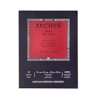 Arches Aquarelle Oil Painting Pad 12