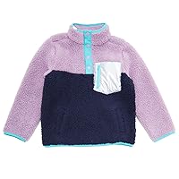 Andy & Evan Girls' and Boys' Sherpa Jacket, Kids Coat for Fall and Winter
