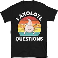 I Axolotl Questions Shirt, Kids Mens Womens Funny Cute Axolotl T-Shirt, You Axolotl Questions Sunset Vintage Shirt, Funny