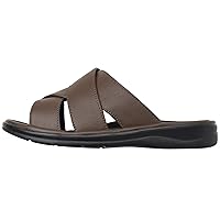 Nippon Men's Slippers, Sandals, Cross Band