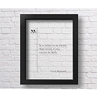 Transparent Niccolo Machiavelli Quote Boss Gift Leadership Quotes Teacher Gift Coworker Gift