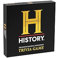 HISTORY Channel Trivia Game - 2000+ Fun General Knowledge Questions for Adults, Family and Teens in The Pursuit of Trivial Knowledge - The Perfect Party Card Game for Board Games Night with your Group