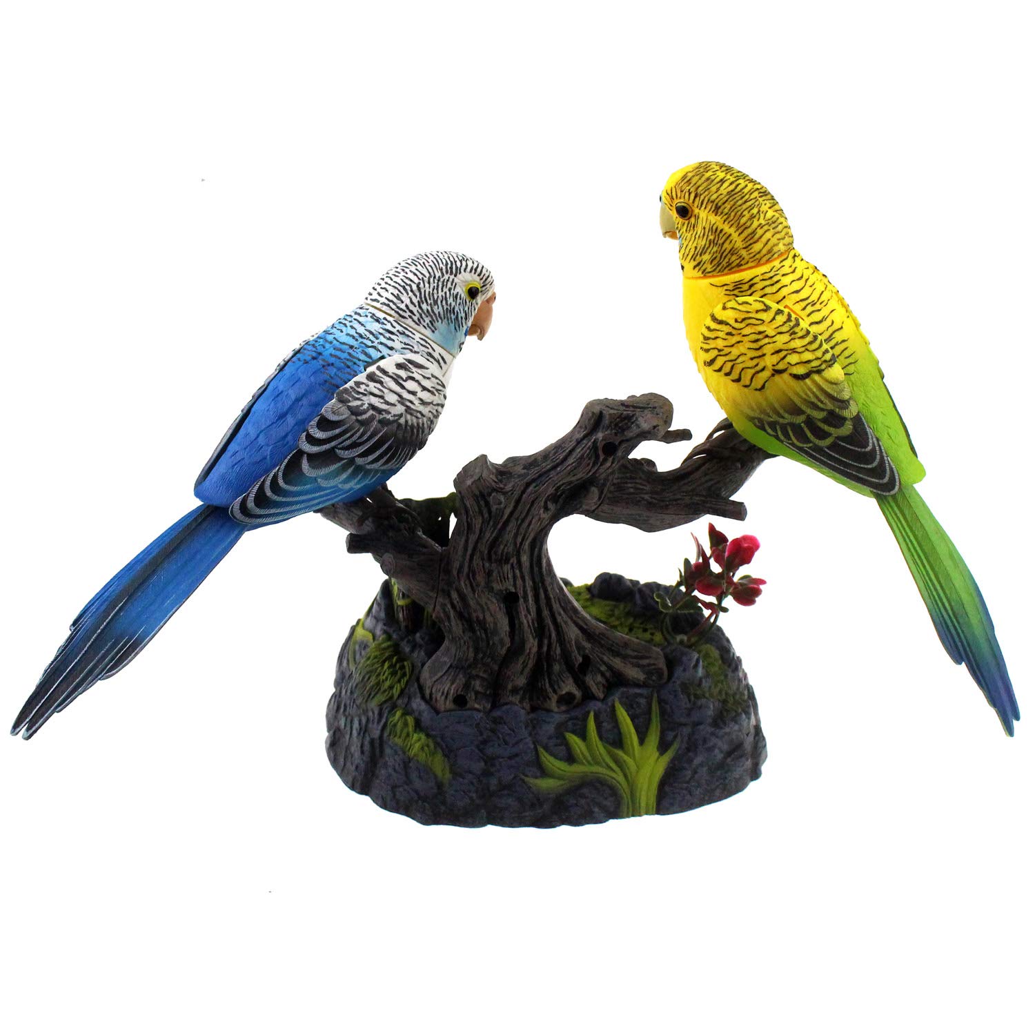 Tipmant Talking Parrots Birds Electronic Pets Office Home Decoration Recording & Playback Function Pen Holders Kids Toys Christmas Birthday Gifts