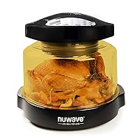 NuWave Pro Plus Oven, 16 x 15.5 x 12.3 inches, Black, Gold