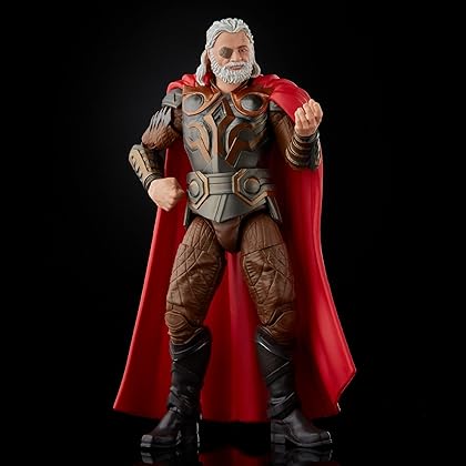 Marvel Hasbro Legends Series 6-inch Scale Action Figure Toy Odin, Infinity Saga Character, Premium Design, Figure and 4 Accessories