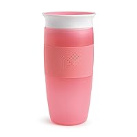 Munchkin® Miracle® 360 Toddler Sippy Cup, Spill Proof, 14 Ounce, Pink