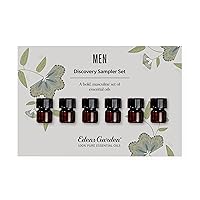 Edens Garden Men Discovery Sampler Essential Oil 6 Set Pure Aromatherapy Sampler Pack (for Diffuser) - Set of 6