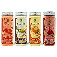 100% Natural Tomato(Solanum lycopersicum), Potato(Solanum Tuberosum) , Orange Peel and Beetroot Powder For Face Pack (700 Gram)
