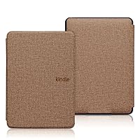 2021 New Magnetic Smart Cover for Amazon Slim and Lightweight Kindle Paperwhite 5 11Th Gen 6.8Inch E-Reader Cover (Hemp Blue),Coffee