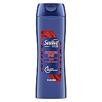 Suave Men Body Wash for Everyday Use Sport Fragrance Body Wash and Shower Gel 15 oz