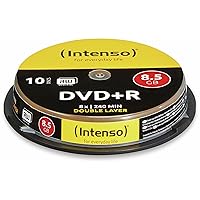 DVD-R 8; 5GB; 08X; Double LAYERR; Cake Box 10