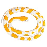 Albino Python, Rubber Snake Toy, Educational Toys, Gifts for Kids, 46