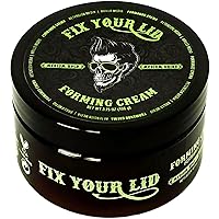 Forming Cream for Hair Styling - Men`s Cream with Medium Hold and Shine - Match all Mens Hair Types & Styles - Easy To Wash Out - 3.75 Oz