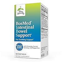 Terry Naturally BosMed Intestinal Bowel Support - 400 mg Boswellia Complex, 60 Softgels - Relieves Occasional Gas, Bloating & Intestinal Discomfort - Non-GMO, Gluten Free - 60 Servings