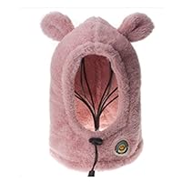 Box Bear Hooded Warmer for Kids, Balaclavas for Kids / 11.4