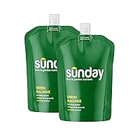 Sunday Green Machine Fertilizer, 42.3oz, 2 Pack - Lawn Fertilizer for Lush Growth - Includes Universal Sprayer Attachment - Covers Up to 10,000 Sq Ft - Easy Application in 15 Minutes or Less
