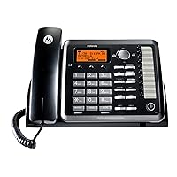 Motorola Visys 25255re2 Two-Line Corded/Cordless Phone System with Answering System
