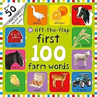 First 100 Lift The Flap Farm Words First 100 Lift The Flap Farm Words Board book Hardcover