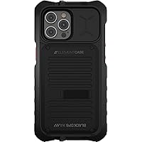 Element Case Black Ops for iPhone 13 Pro - Aggressively Rugged, Tactical, and Shockproof iPhone 13 Pro Case with Wallet/Card Holder and Mechanical Kickstand - Black (EMT-322-252FU-01)