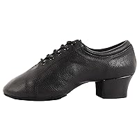 Mens Latin Dance Shoes PU Ballroom Dancing Pumps Party Tango Soft Split Waltz Shoes 1Inch