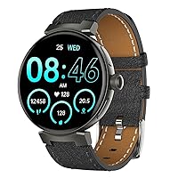 Prime Bt Calling Smartwatch 1.45 Inch Amoled Display with a Resolution of 412x412 Pixels | Aod | 500 Nits| 10 Days Battery Life Supports Bluetooth Version 5.3 (Black)