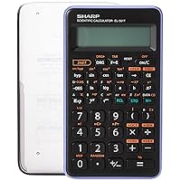 SHARP Calculator Scientific EL501TBVL,Black