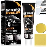 Car Scratch Repair Paste, 2024 New Car Scratch Remover for Vehicles, Fix Car Scratch Car Paint Repair Scratch Removal, Car Paint Scratch Repair Polishing Wax Kit for Car Deep Scratches(1 PCS)