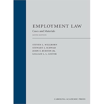 Employment Law: Cases and Materials