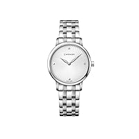 Wenger Women's Analogue Quartz Watch with Stainless Steel Strap 01.1721.109
